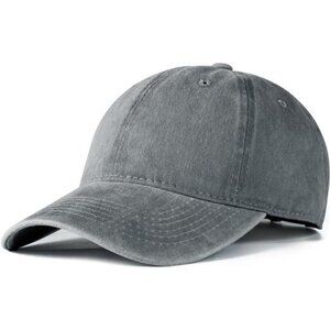 Baseball Cap Low Profile Adjustable Washed Cotton Dad Hat Men Women